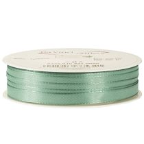 Artikel Decoratief lint taft lint cadeau lint groen salie 10mm 50m