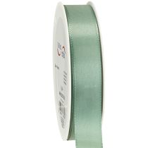 Artikel Decoratief lint taft lint cadeau lint groen salie 25mm 50m