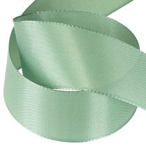 Artikel Decoratief lint taft lint cadeau lint groen salie 40mm 50m