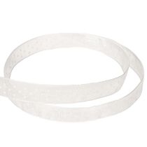 Artikel Feestelijk decoratief lint voor het versieren van cadeaus en knutselprojecten, 1,5 cm breed, 20 m lang