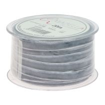 Artikel Decoratief lint fluwelen lint cadeaulint fluweel grijs 10mm 20m