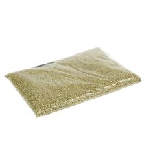Artikel Decoratiekorrels geel goud sierstenen geel 2mm - 3mm 2kg