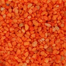 Deco granulaat oranje 2mm - 3mm 2kg