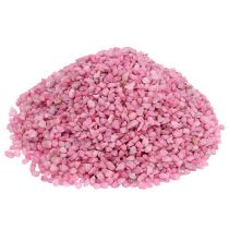 Artikel Decoratiekorrels roze sierstenen 2mm - 3mm 2kg