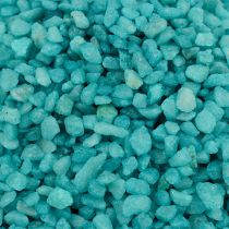 Deco granulaat turkoois 2mm - 3mm 2kg