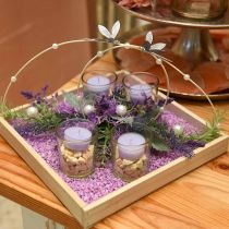 Decoratie korrels lila 2mm - 3mm 2kg