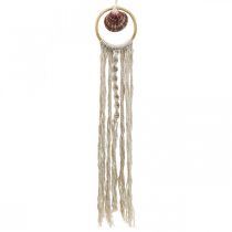 Artikel Decoratieve hanger maritiem, schelpenhanger macrame decoratie 45×11,5cm