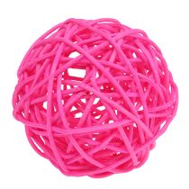 Artikel Decoratieve ballen roze Ø7cm 18st