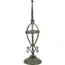 Kranshouder metaal antiek look, tafeldecoratie shabby chic H51cm