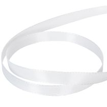 Artikel Decoratief taftlint, wit, 10 mm breed, 50 m lang