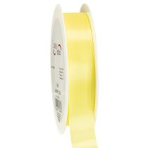 Artikel Decoratief lint taft lint cadeau lint lichtgeel 25mm 50m