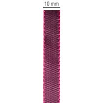 Artikel Decoratief lint, smal, glanzend taftlint voor het inpakken van cadeaus, 10 mm breed, 50 m lang