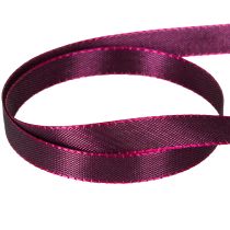 Artikel Decoratief lint, smal, glanzend taftlint voor het inpakken van cadeaus, 10 mm breed, 50 m lang