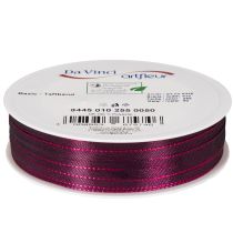 Artikel Decoratief lint, smal, glanzend taftlint voor het inpakken van cadeaus, 10 mm breed, 50 m lang