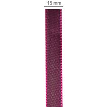 Artikel Smal taftlint voor creatieve decoraties, 15 mm breed, 50 m lang