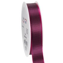 Artikel Cadeaulint, paars taftlint, elegant glanzend, 25 mm breed, 50 m lang