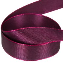 Artikel Cadeaulint, paars taftlint, elegant glanzend, 25 mm breed, 50 m lang