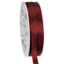 Artikel Decoratief taftlint, smal, voor het inpakken van cadeaus, 10 mm breed, 50 m lang