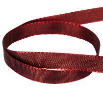 Artikel Decoratief taftlint, smal, voor het inpakken van cadeaus, 10 mm breed, 50 m lang