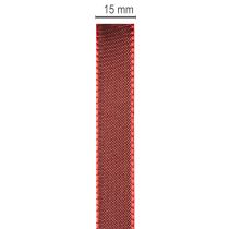 Artikel Cadeaulint, feestelijk taftlint voor knutselprojecten, 15 mm breed, 50 m lang