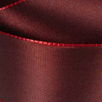 Artikel Rood decoratief lint van taft, veelzijdig, 40 mm x 50 m