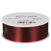 Artikel Rood decoratief lint van taft, veelzijdig, 40 mm x 50 m