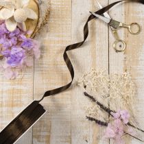 Artikel Decoratief taftlint op een rol voor het inpakken van cadeaus en knutselprojecten, 10 mm breed, 50 m lang