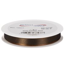 Artikel Bruin taft cadeaulint voor feestelijke decoratie, 15 mm breed, 10 m lang