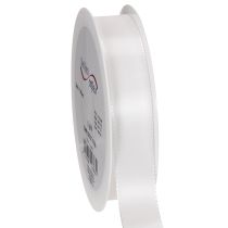 Artikel Decoratief taftlint, wit, 25 mm breed, 50 m lang