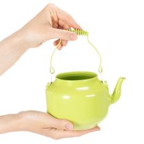 Artikel Decoratieve theepot als bloemenvaas, nostalgische retrostijl
