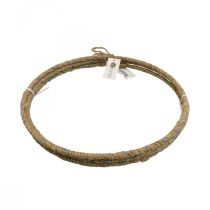 Artikel Decoratieve jute ring Ø30cm Scandinavische stijl om op te hangen, wandkrans, deurkrans, set van 3
