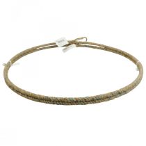 Artikel Decoratieve jute ring 40cm, set van 2, Boho & Scandi decoratie voor muur & deur