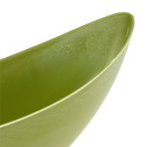 Artikel Decoratieve kom lichtgroen 55,5cm x 14cm H17,5cm 1 stuk