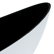 Sierschaal kunststof wit 38.5cm x 12.5cm H13cm