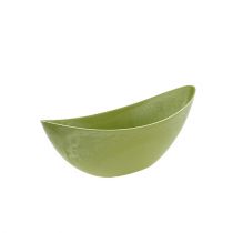 Artikel Decoratieve kom kunststof lichtgroen 39cm x 13cm H13cm 1 stuk