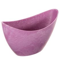 Artikel Roze decoratieschaal kunststof 20 x 9 x 11,5 cm ovaal
