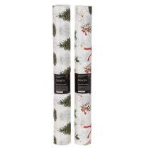 Artikel Decoratiestof voor kerst, per meter verkocht, 120 cm breed, 2 stuks
