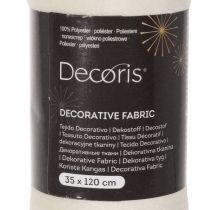 Artikel Tafelloper, decoratieve stof, met patroon, brede strikken, 35x120cm, 2 stuks