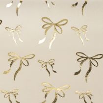 Artikel Tafelloper, decoratieve stof met smalle strikken, op rol, 120x35cm, 2 stuks