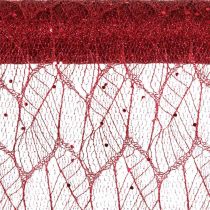 Artikel Kerst Deco Stof Polyester Rood x 2 assorti 35x200cm