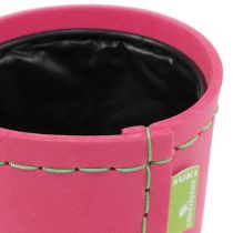 Decoratieve pot &quot;Suki&quot; roze Ø12.5cm H12.5cm, 1stuk