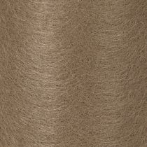 Artikel Tafeldecoratierol van vliesstof, 24 cm x 25 m, in bruin, voor feestelijke tafels.