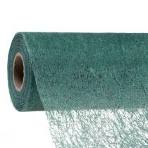 Artikel Decoratieve fleece tafelloper decoratieve fleece tafelloper blauwgroen 23cm 25m