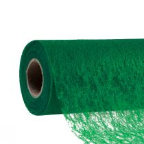 Artikel Decoratieve fleece tafelloper decoratieve fleece tafelloper groen 23cm 25m