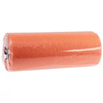 Artikel Decoratieve fleece tafelloper decoratieve fleece tafelloper oranje 23cm 25m