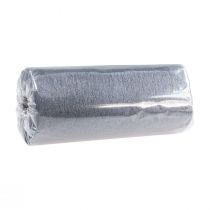 Artikel Decoratieve fleece tafelloper decoratieve fleece tafelloper zilver 23cm 25m