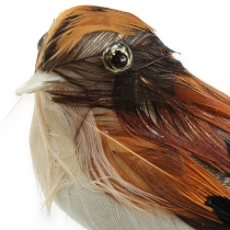 Artikel Decoratieve vogels 9cm op draad 16 st