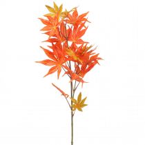 Decoratietak esdoorn oranje bladeren kunsttak herfst 80cm