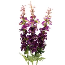 Artikel Decoratieve delphinium als kunstbloem voor stijlvolle bloemaccenten, 79 cm, 3 stuks