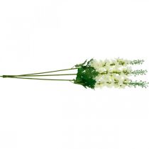Artikel Delphinium Witte Kunstmatige Delphinium Zijden Bloemen Kunstbloemen 3st